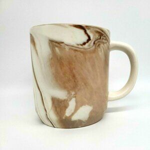Threshold Brown Swirled Stoneware Coffee / Tea Cup Mug
